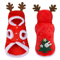 Festive Santa Claus Dog Costume For Small Dogs - Perfect For Christmas Celebrations!