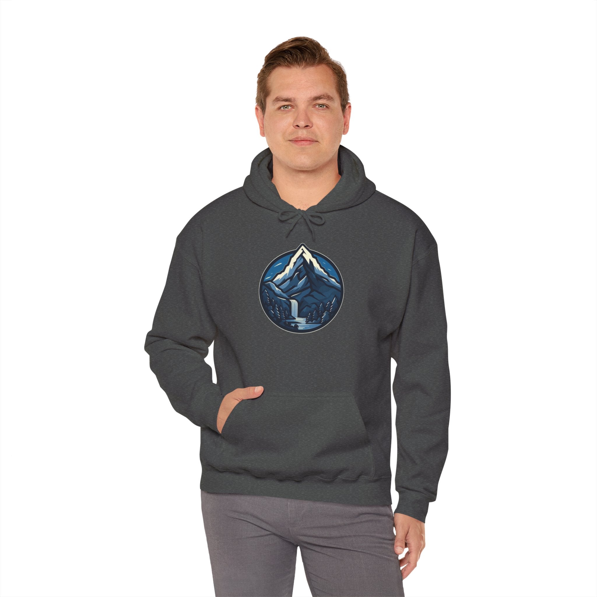 Blue Mountain Waterfall Hoodie