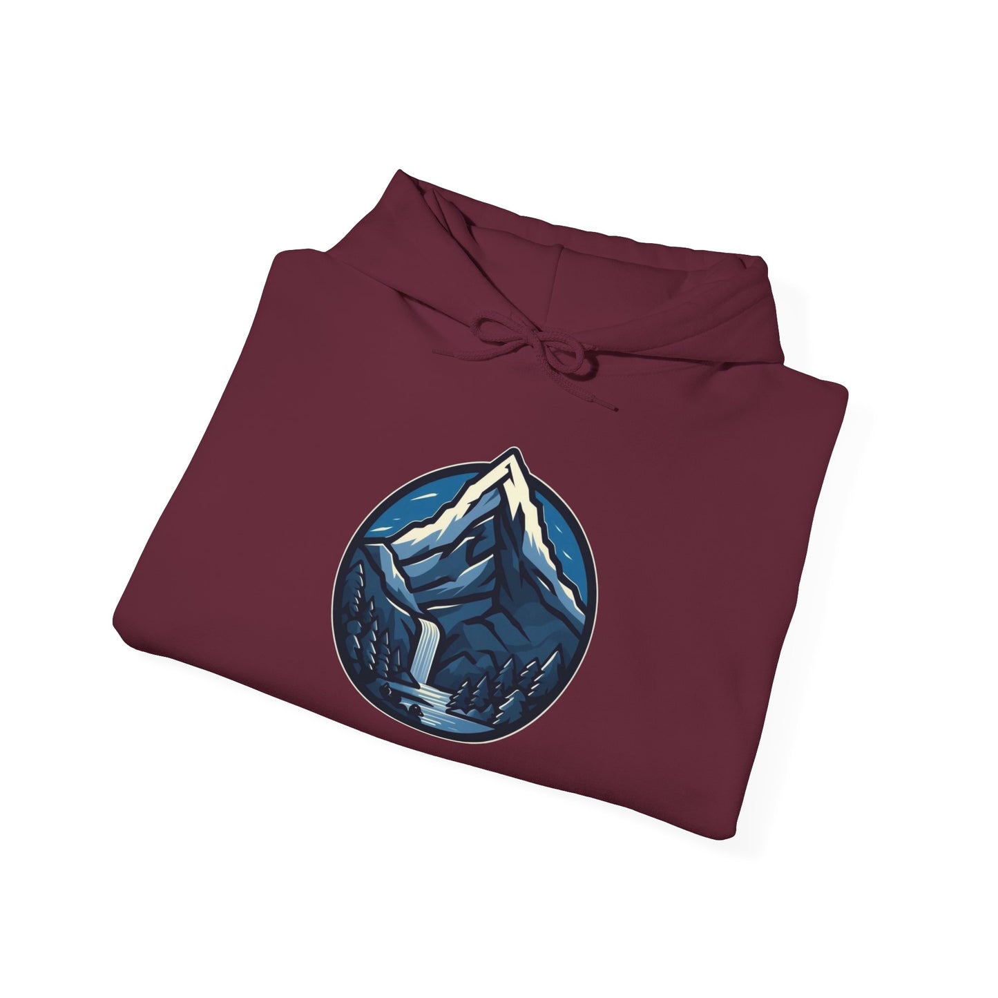 Blue Mountain Waterfall Hoodie