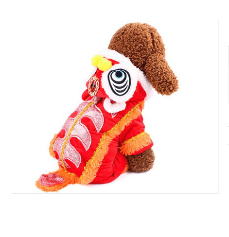 Funny Lion And Horse Pet Costume - Perfect For A Hilarious Cat And Dog Dance Party!