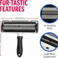 The Miracle Brands Pet Hair & Lint Remover – Reusable Self-Cleaning Roller Brush