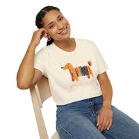 My Therapist Has Four Legs, Dog Therapy Unisex T-Shirt, Gift for Dog Lovers, Pet Therapy Tee, Animal Lover Apparel, Cute Dog Shirt