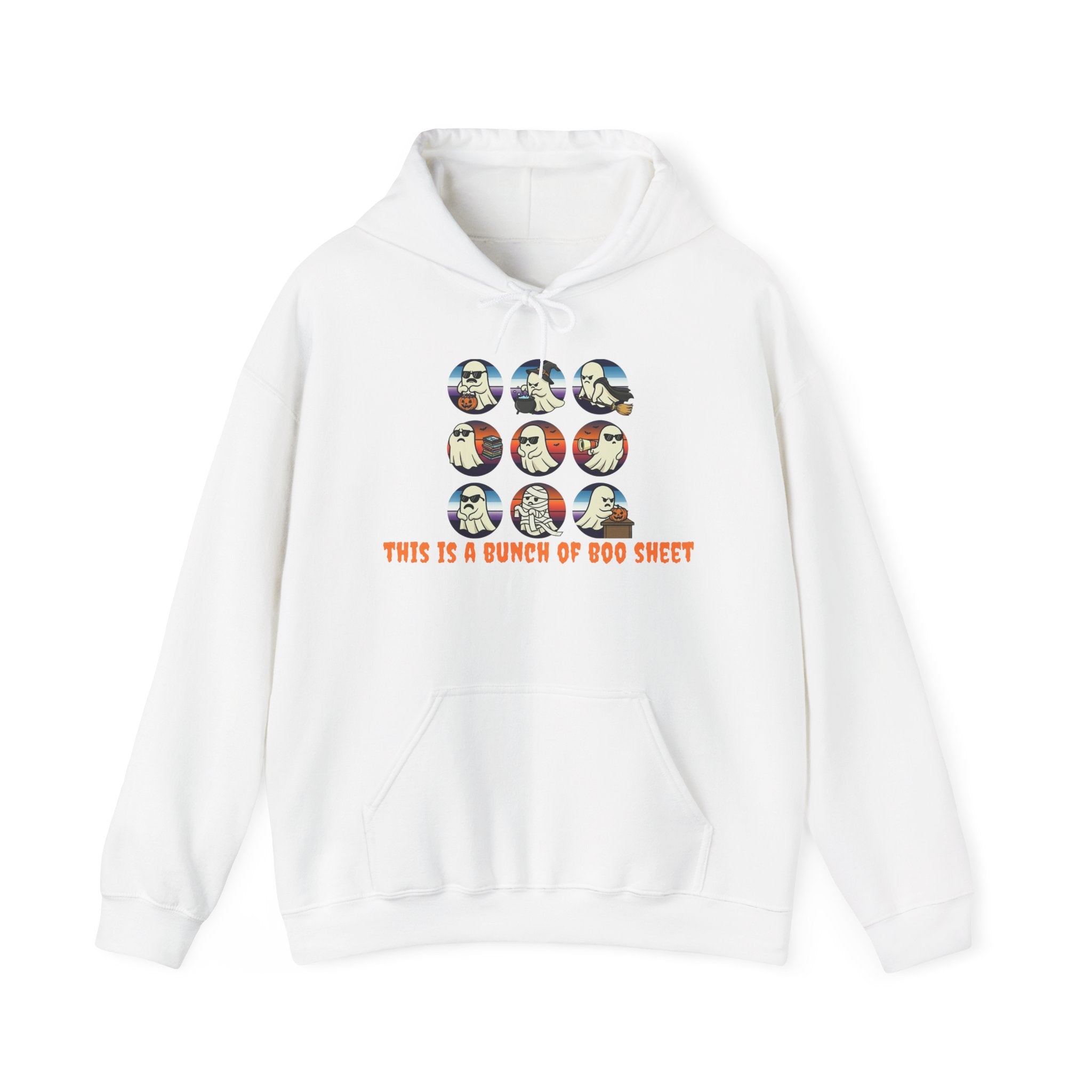 Funny Graphic Hoodie: This Is A Bunch Of Boo Sheet, Humor Sweatshirt, Unisex Pullover, Halloween Gift