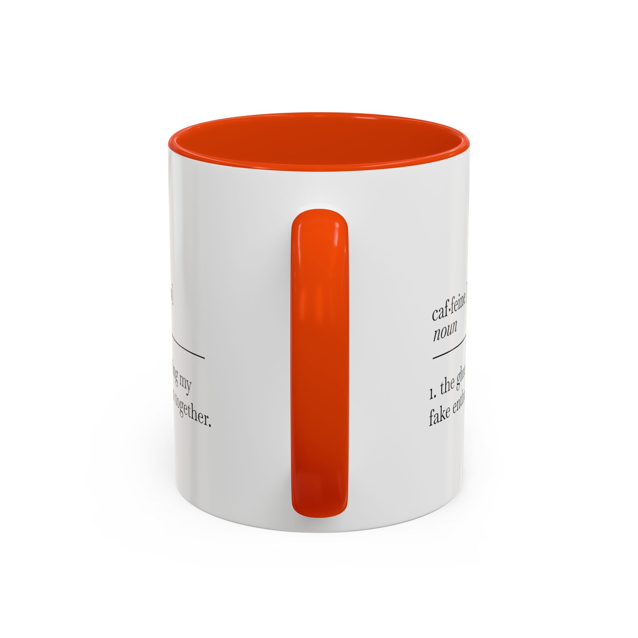 Motivational Coffee Mug - "Caf.feine" - 11oz & 15oz