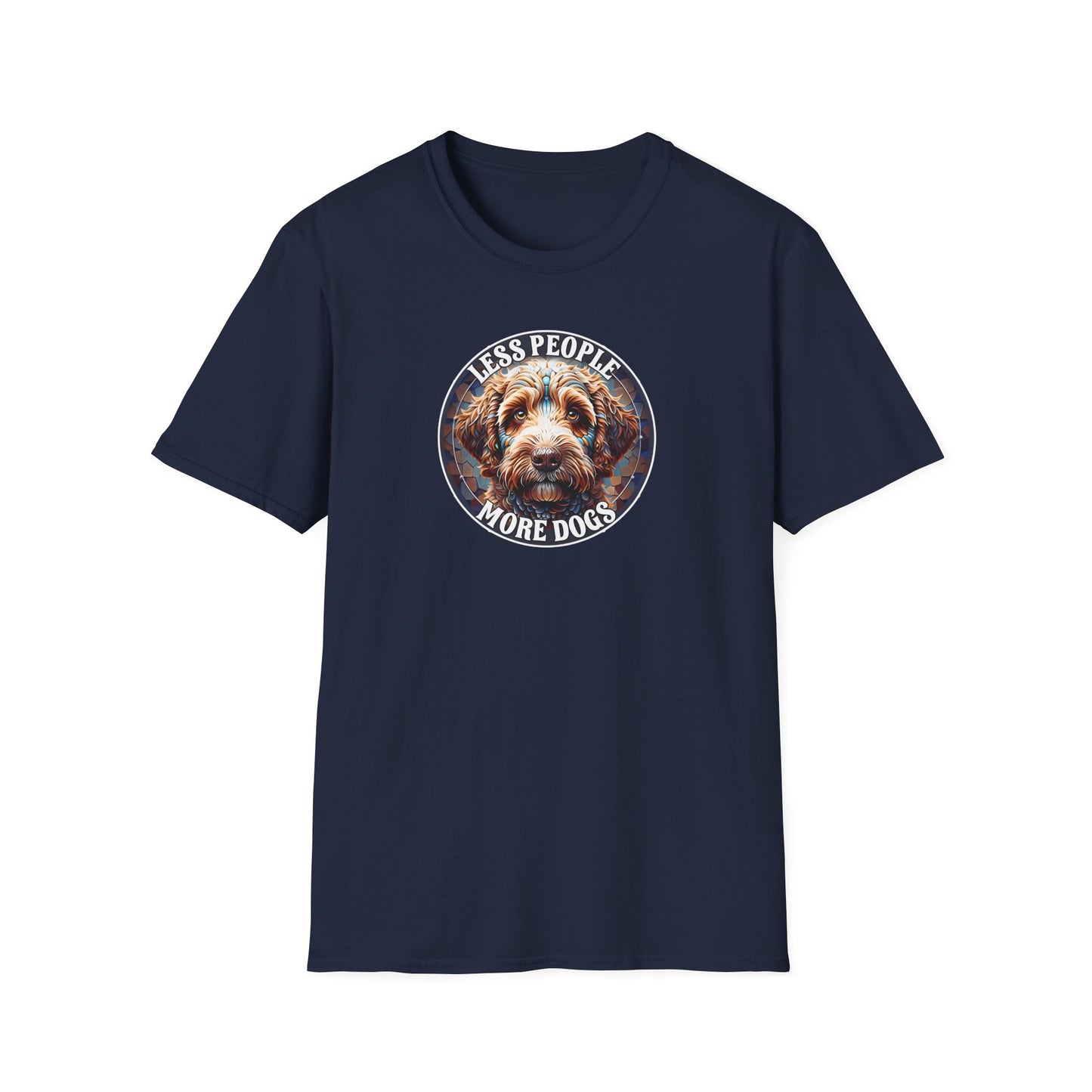 Less People More Dogs, T-Shirt, Funny Dog Lover Tee, Pet Owner Gift, Unisex Animal Shirt, Casual Wear, Doggie Apparel