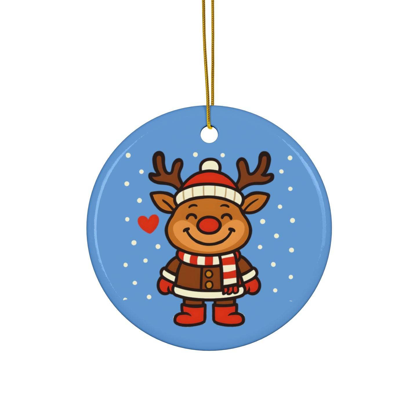 Custom Ceramic Christmas Ornaments