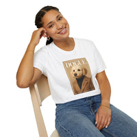 Dogue Magazine Cover. Themed Unisex T-Shirt - Fun Pet Lover Gift, Dog Mom Apparel