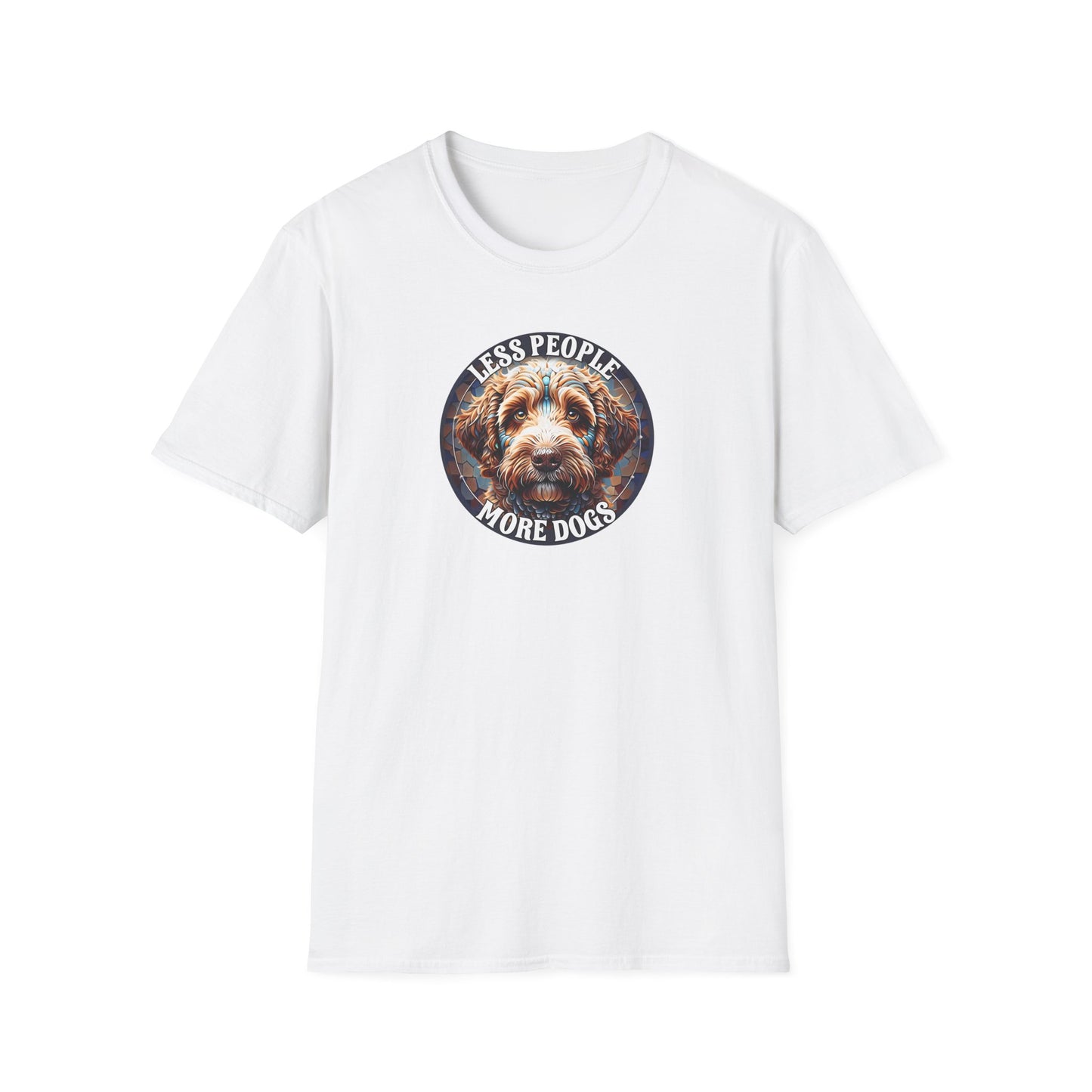Less People More Dogs, T-Shirt, Funny Dog Lover Tee, Pet Owner Gift, Unisex Animal Shirt, Casual Wear, Doggie Apparel