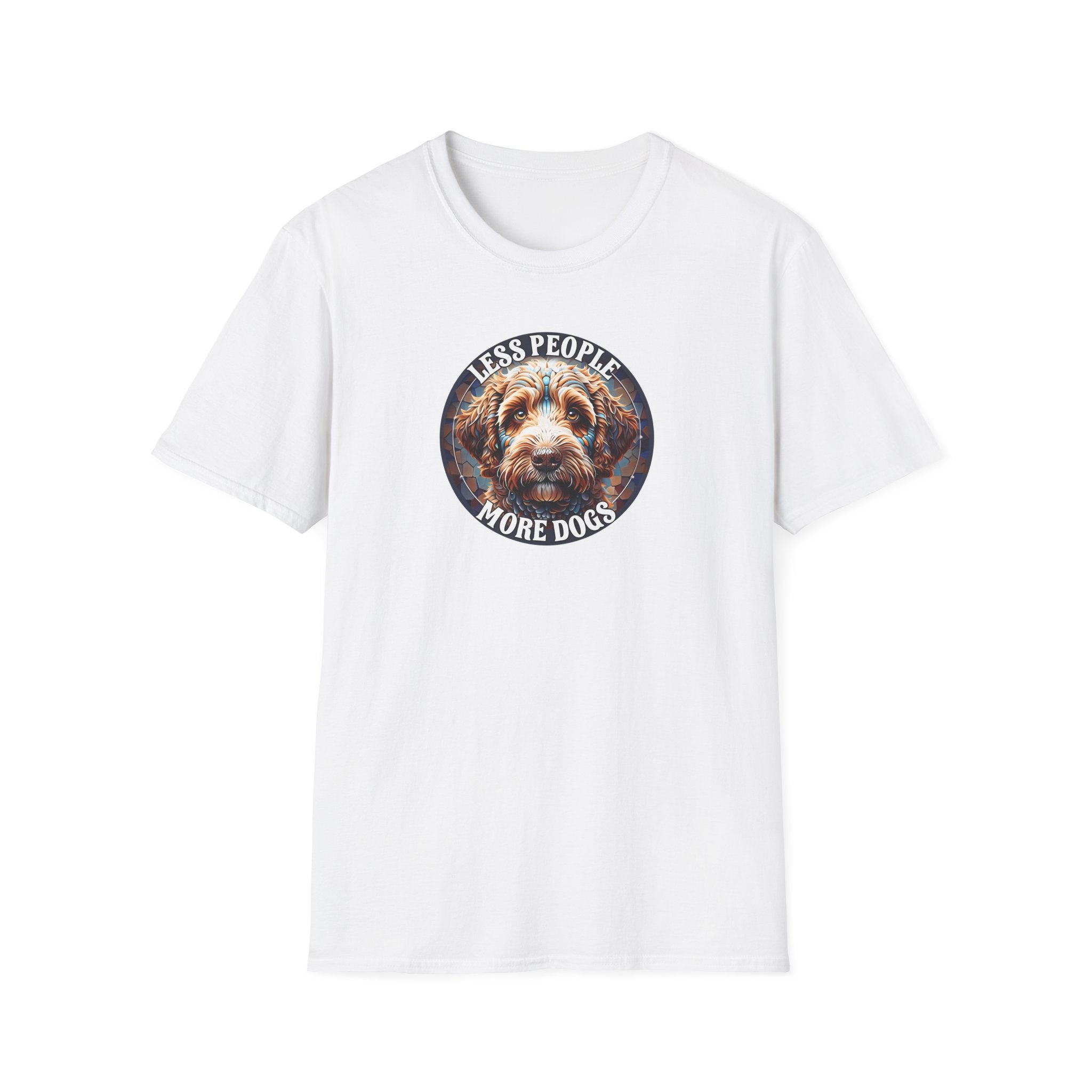 Less People More Dogs, T-Shirt, Funny Dog Lover Tee, Pet Owner Gift, Unisex Animal Shirt, Casual Wear, Doggie Apparel