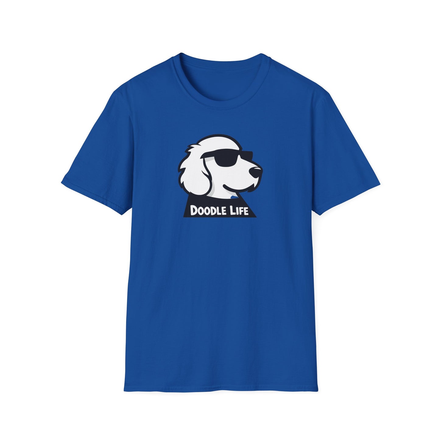 Doodle Life Unisex Softstyle T-Shirt, Dog Lover Gift, Pet Owner Apparel, Funny T-Shirt
