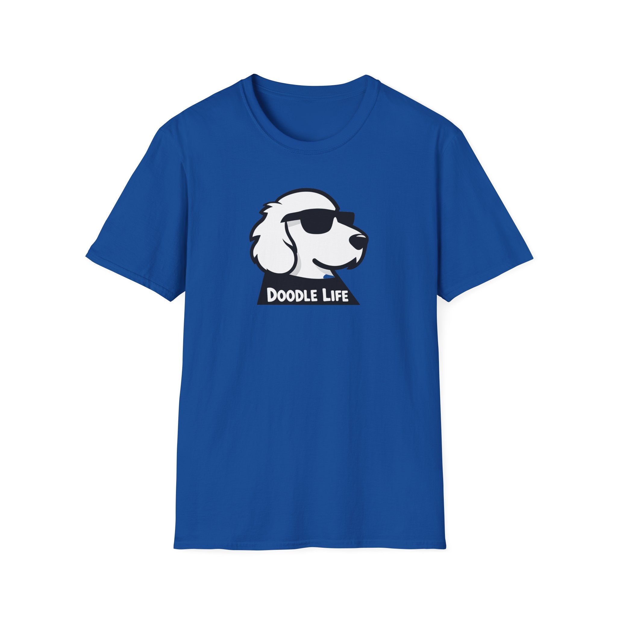 Doodle Life Unisex Softstyle T-Shirt, Dog Lover Gift, Pet Owner Apparel, Funny T-Shirt