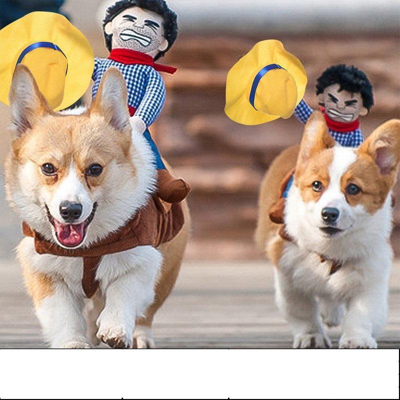 Funny Lion And Horse Pet Costume - Perfect For A Hilarious Cat And Dog Dance Party!