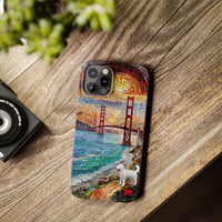 Mountain Landscape Slim Mobile Phone Cases, Phone Accessories, Doodle Dog Cell Phone Case
