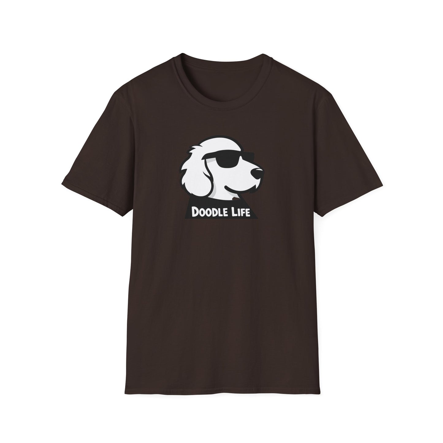 Doodle Life Unisex Softstyle T-Shirt, Dog Lover Gift, Pet Owner Apparel, Funny T-Shirt