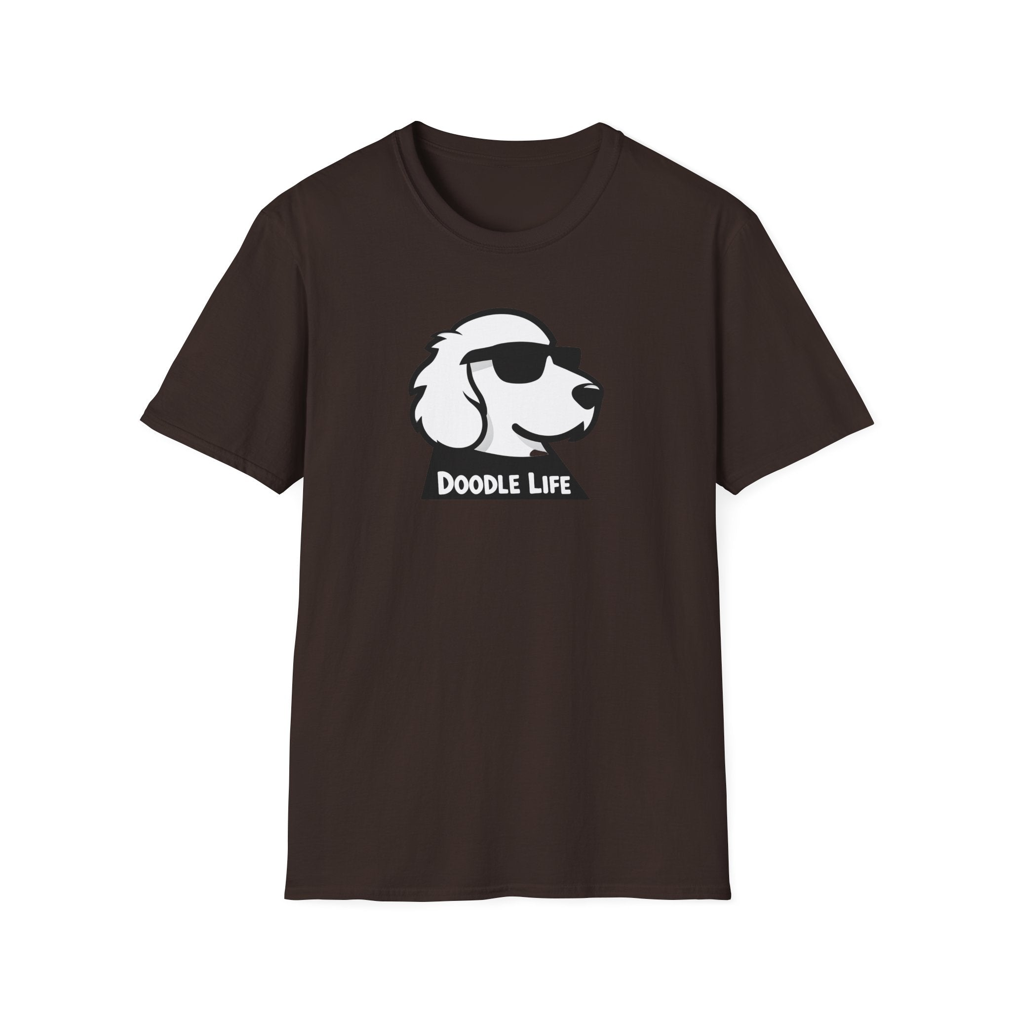 Doodle Life Unisex Softstyle T-Shirt, Dog Lover Gift, Pet Owner Apparel, Funny T-Shirt
