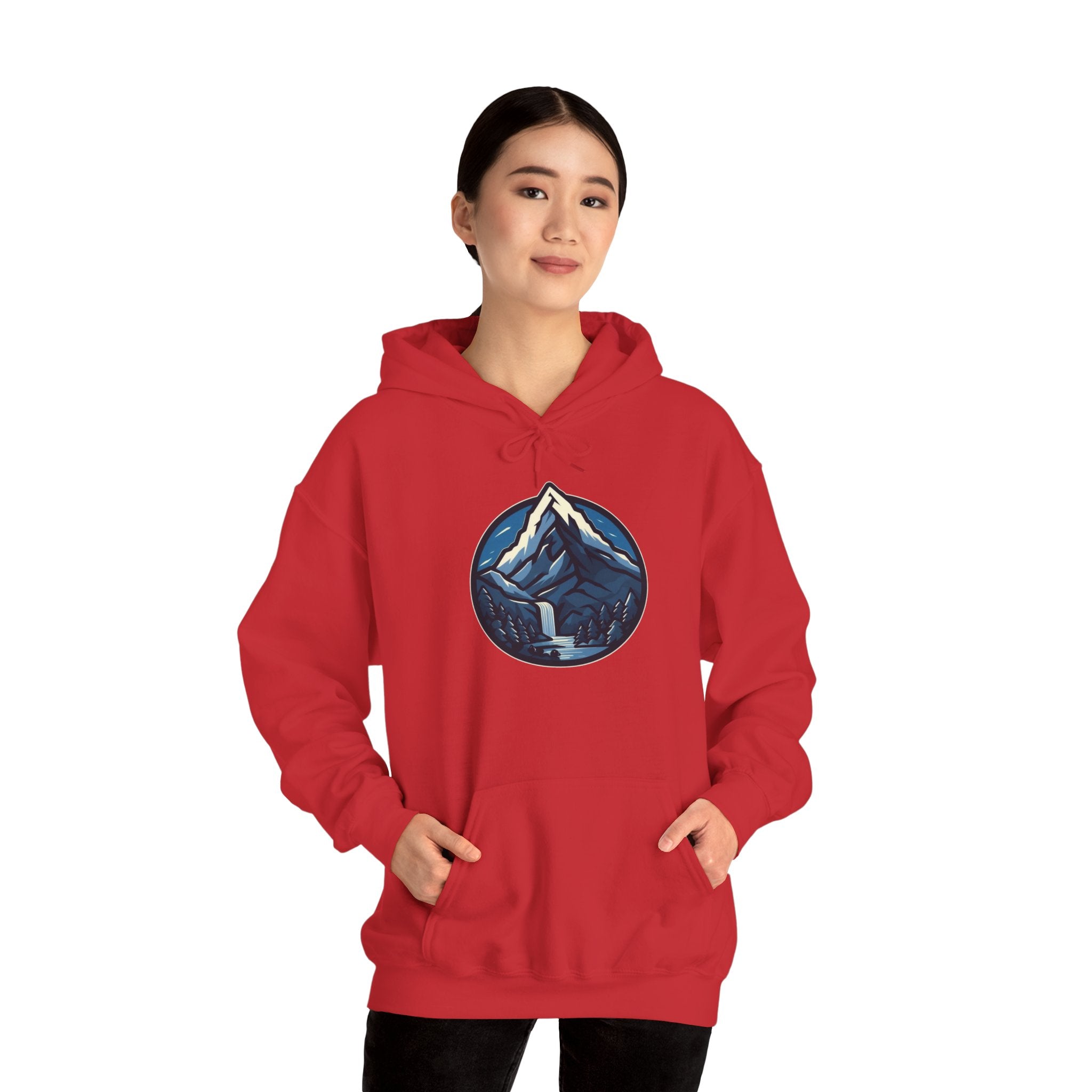 Blue Mountain Waterfall Hoodie
