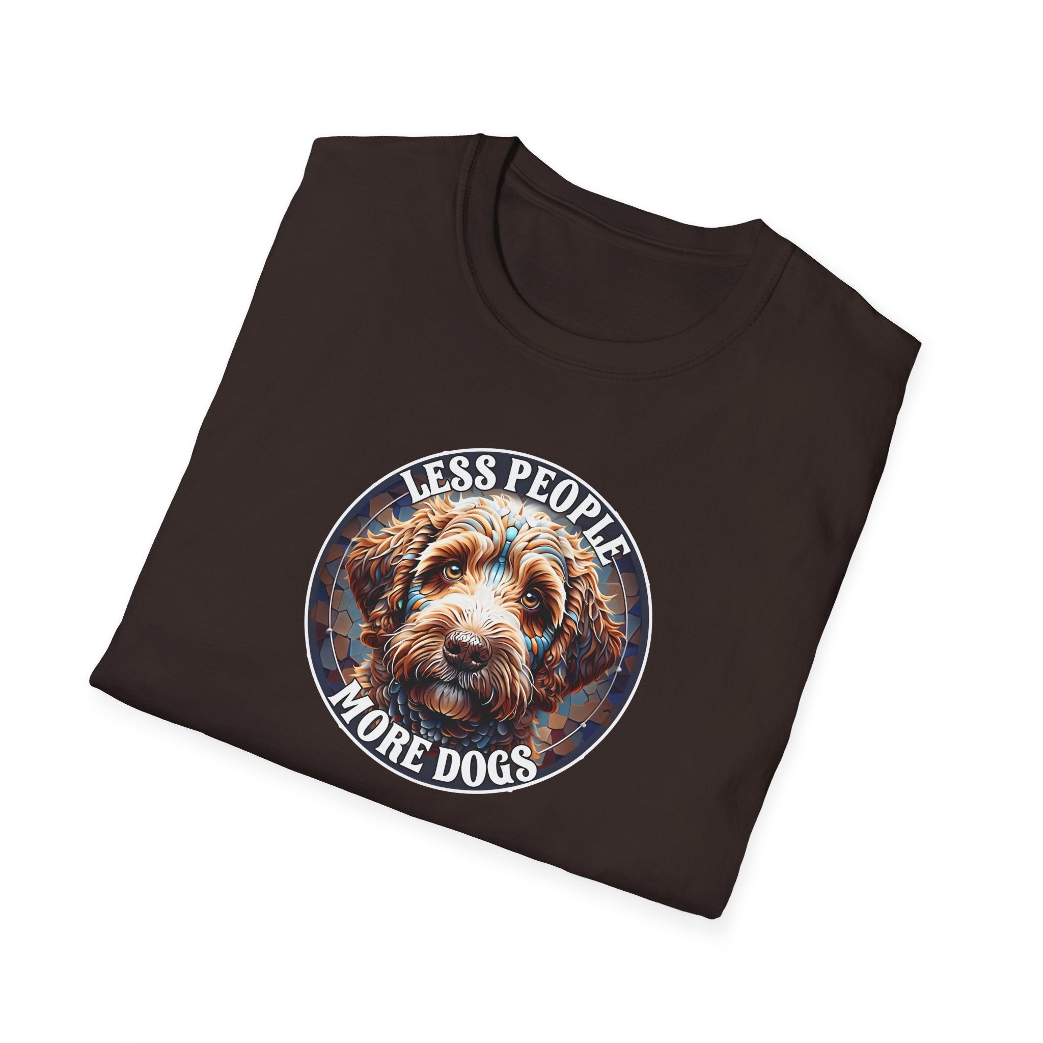 Less People More Dogs, T-Shirt, Funny Dog Lover Tee, Pet Owner Gift, Unisex Animal Shirt, Casual Wear, Doggie Apparel