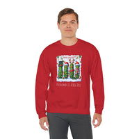 Christmas Is A Big Dill: Ugly Sweater: Holiday Cheer, Funny Gift for Pickle Lovers, Christmas Apparel