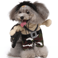 Funny Cosplay Pet Costume Set: Cute Cartoon Dog Outfit For Halloween And Christmas Dress-Up