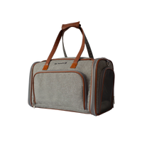 Mr. Peanut's Gold Series Standard Size Airline Compliant Double Expandable Pet Carrier