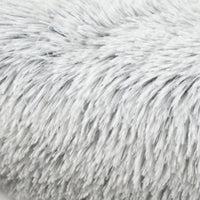 Mr. Peanut's 28" OrthoPlush® Pet Bed - Snowflake White Two Tone