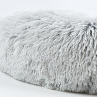 Mr. Peanut's 28" OrthoPlush® Pet Bed - Snowflake White Two Tone