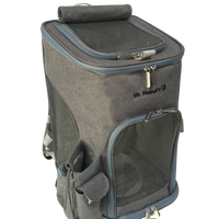 Mr. Peanut's Vancouver Series Backpack Pet Carrier for Smaller Cats and Dogs