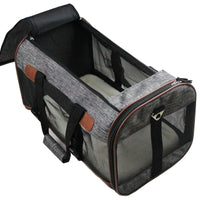 Mr. Peanut's Rhodium Series Mini Size Soft Sided Pet Carrier - Note Sizing in Description