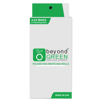 6-Pack of Compact Dog Poop Bags – Eco-Friendly, Leak-Proof (120 Bags per Pack)