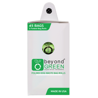 3-Pack of 45 Dog Poop Bags – Leak-Proof, Durable, Plant-Based Materials, Eco-Friendly Disposal Bags