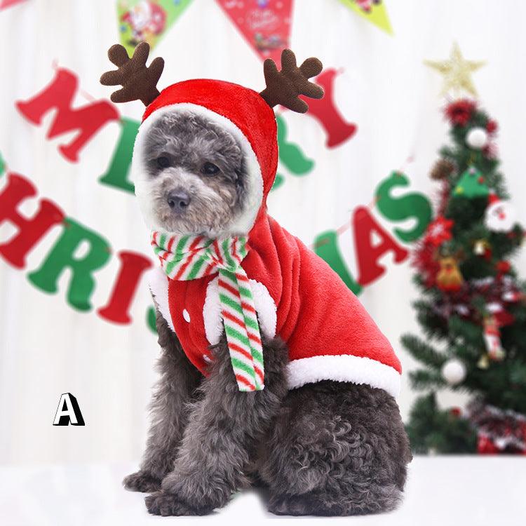 Festive Feline Christmas Cat Costume