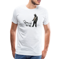 Banksy Dog Walker Artwork T-Shirt