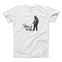 Banksy Dog Walker Artwork T-Shirt