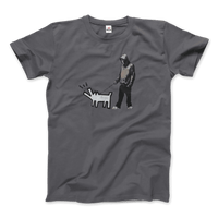 Banksy Dog Walker Artwork T-Shirt