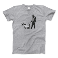 Banksy Dog Walker Artwork T-Shirt