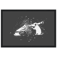 Banksy Rocket Dog (His Master’s Voice) Street Art Poster