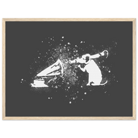 Banksy Rocket Dog (His Master’s Voice) Street Art Poster