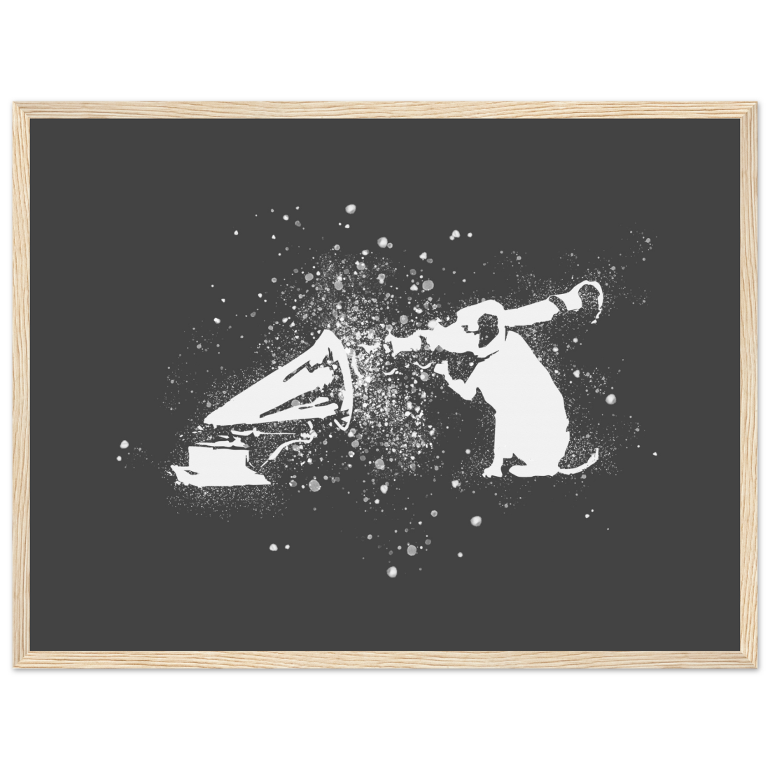 Banksy Rocket Dog (His Master’s Voice) Street Art Poster