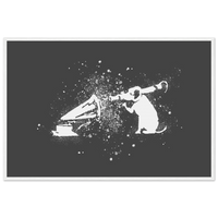 Banksy Rocket Dog (His Master’s Voice) Street Art Poster