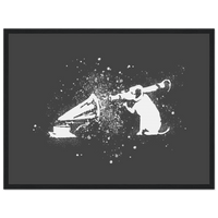 Banksy Rocket Dog (His Master’s Voice) Street Art Poster