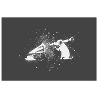 Banksy Rocket Dog (His Master’s Voice) Street Art Poster