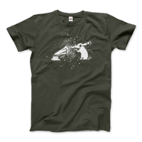 Banksy Rocket Dog (His Master’s Voice) Street Art T-Shirt