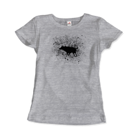Banksy Wet Dog Splatter 2007 Street Art T-Shirt