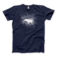 Banksy Wet Dog Splatter 2007 Street Art T-Shirt