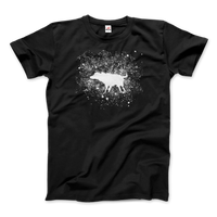Banksy Wet Dog Splatter 2007 Street Art T-Shirt