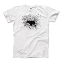 Banksy Wet Dog Splatter 2007 Street Art T-Shirt