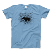 Banksy Wet Dog Splatter 2007 Street Art T-Shirt