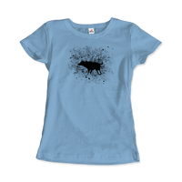 Banksy Wet Dog Splatter 2007 Street Art T-Shirt