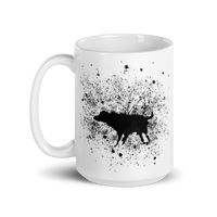 Banksy Wet Dog Splatter 2007 Street Art Mug