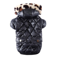 Cozy Canine Couture: Stylish Autumn And Winter Fur Collar Dog Coat